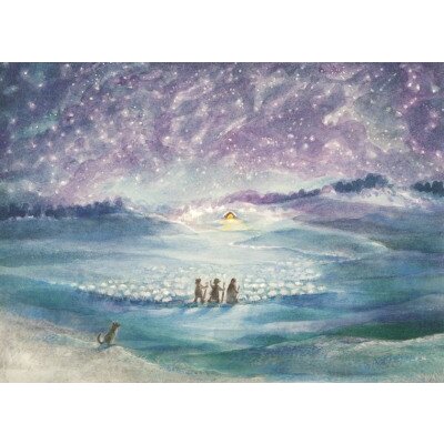 Viriot. Sternennacht, KD A 4 - 30/24cm.