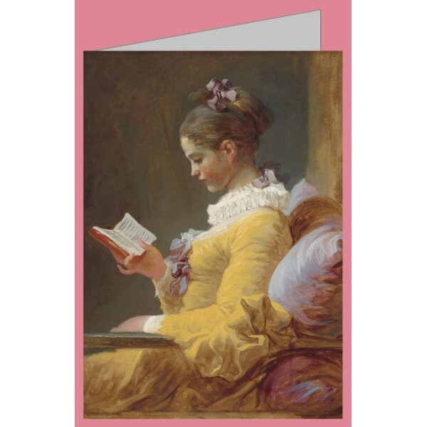 Jean-Honoré Fragonard. Lesendes Mädchen, ca. 1775. DK