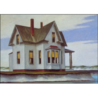 Edward Hopper. House by an inlet
