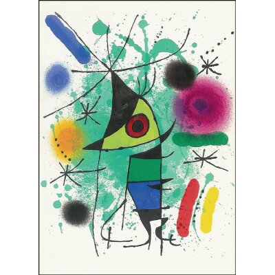 Joan Miró. Der singende, 1972