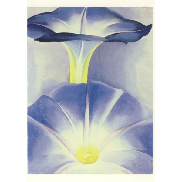 Georgia O´Keeffe. Blaue Trichterwinde, 1935