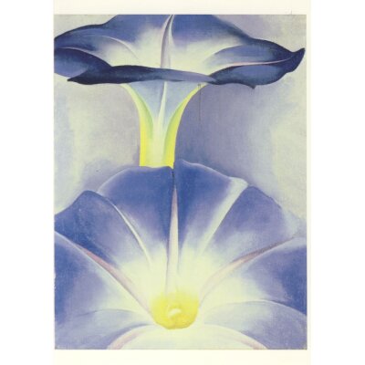 Georgia O´Keeffe. Blaue Trichterwinde, 1935