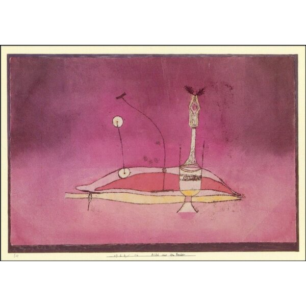 Paul Klee. Bild aus dem Boudoir, 1922