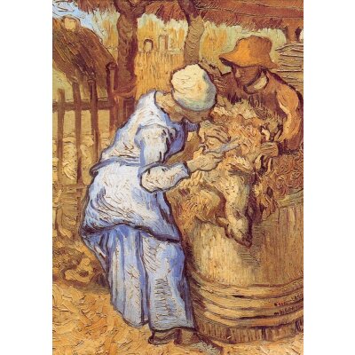 Vincent van Gogh. Der Schafscherer, 1889