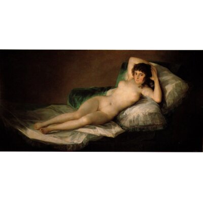 Francisco de Goya. Die nackte Maja