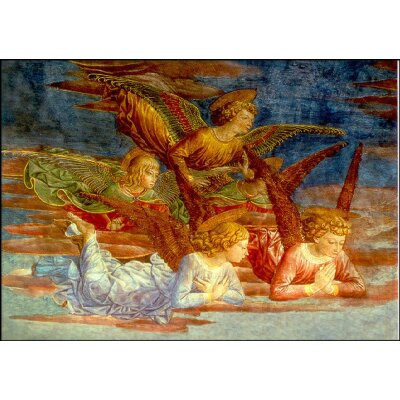 Benozzo Gozzoli. Engel, Ausschnitt