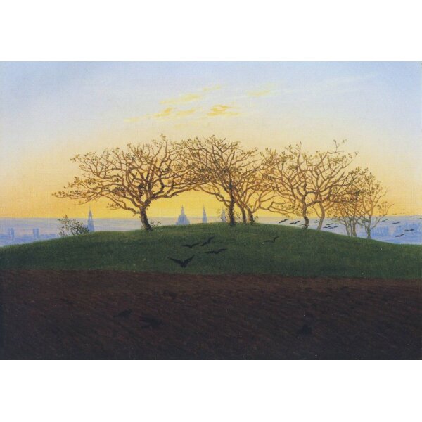 Caspar David Friedrich. Hügel und Bruchacker bei Dresden