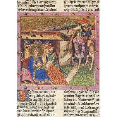 Anbetung der Könige. Ottheinrich-Bibel