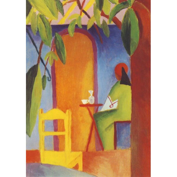 August Macke, Türkisches Café II, 1914