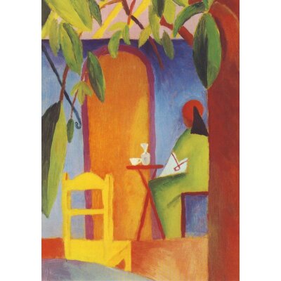 August Macke, Türkisches Café II, 1914