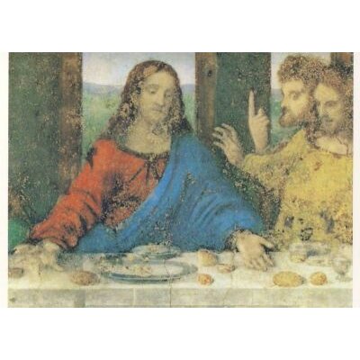 Vinci, L. Abendmahl, Ausschnitt. KK