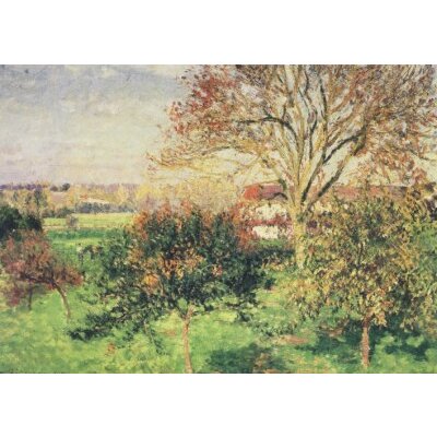 Camille Pissarro. Herbstmorgen in Eragny, 1897