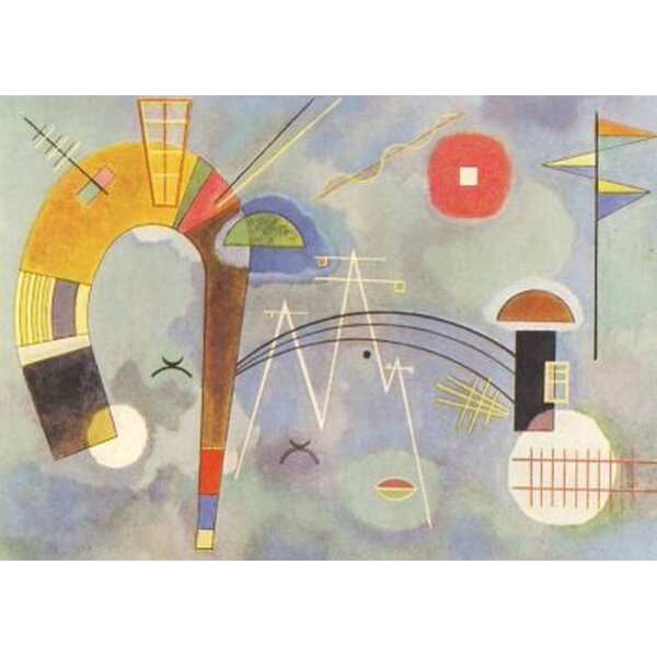 Wassily Kandinsky. Rund und spitz, 1930