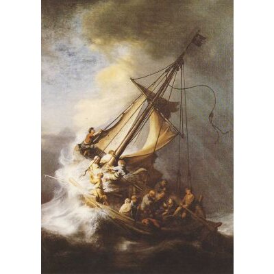 Rembrandt. Der Sturm auf dem See Genezareth, 1633