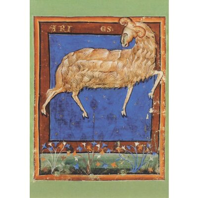 Liber Astrologiae, 14. Jh. Widder