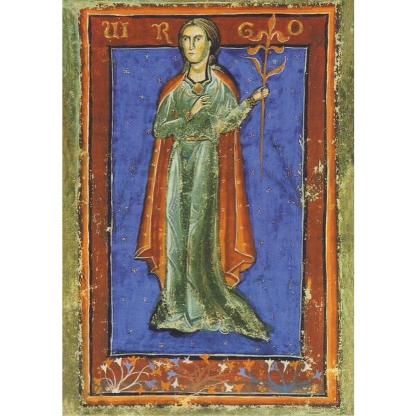Liber Astrologiae, 14. Jh. Jungfrau