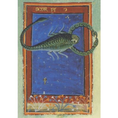 Liber Astrologiae, 14. Jh. Skorpion