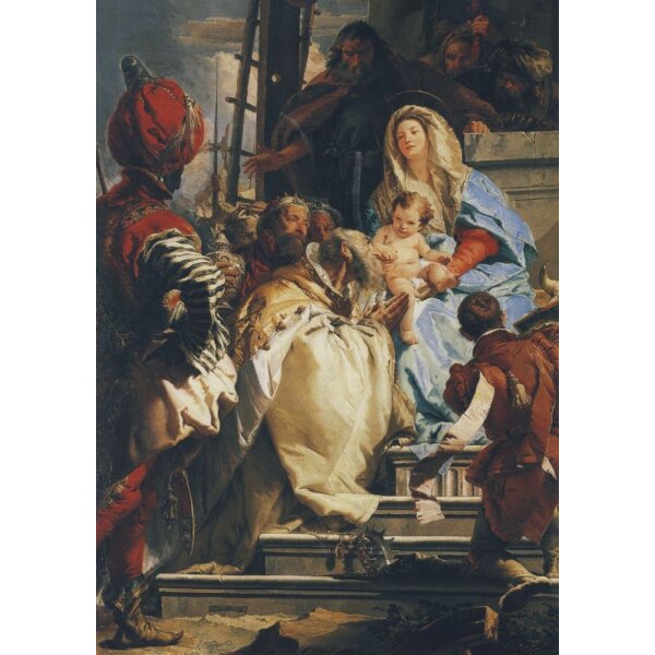 Giovanni Battista Tiepolo. Die Anbetung der Könige, 1753