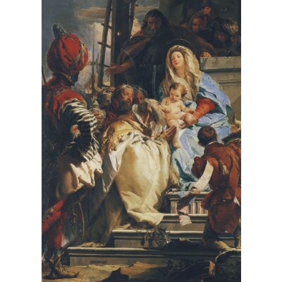 Giovanni Battista Tiepolo. Die Anbetung der Könige, 1753