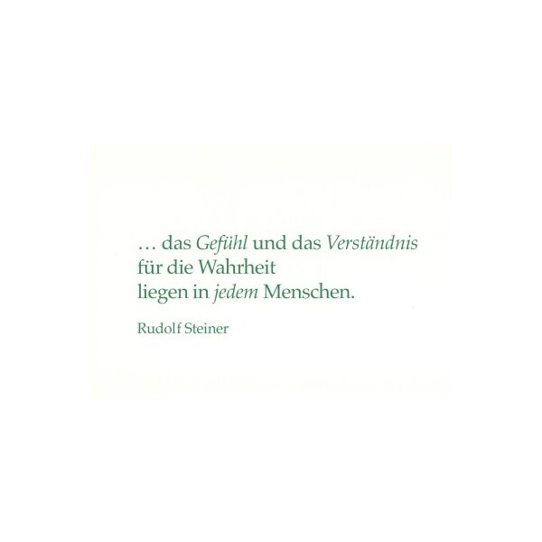 Rudolf Steiner, in "Theosophie".