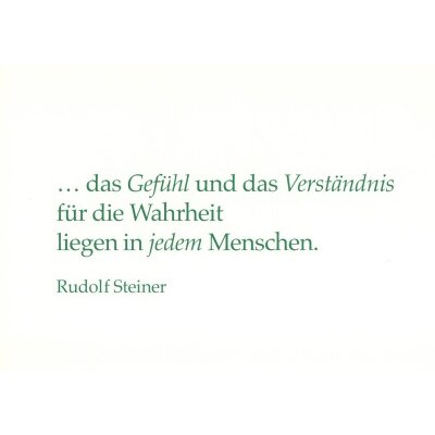 Rudolf Steiner, in "Theosophie".