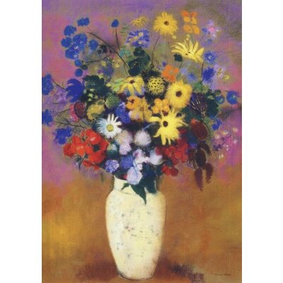 Odilon Redon, Blumen in einer Vase 1912/14