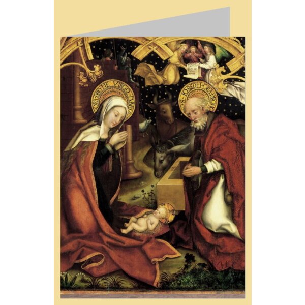 Hans Holbein. Geburt Christi, 1499