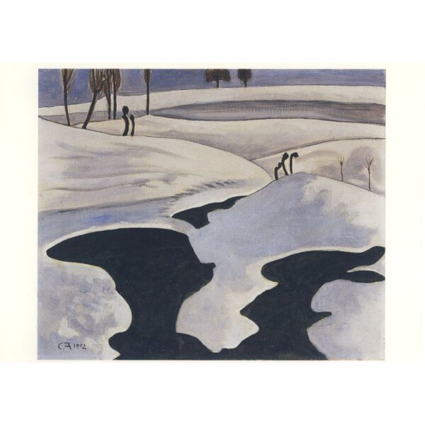 Cuno Amiet. Schneeschmelze, 1902