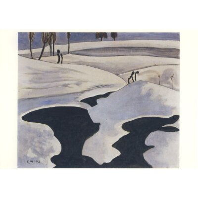 Cuno Amiet. Schneeschmelze, 1902