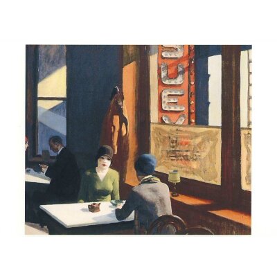 Edward Hopper. Chop Suey, 1929