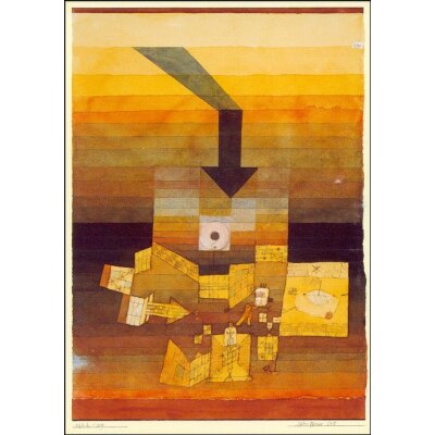 Paul Klee. Betroffener Ort, 1922