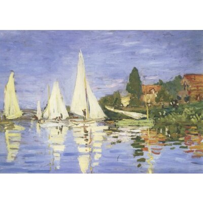 Claude Monet, Regatta bei Argenteuil 1872