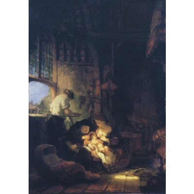 Rembrandt. Die Heilige Familie, 1640