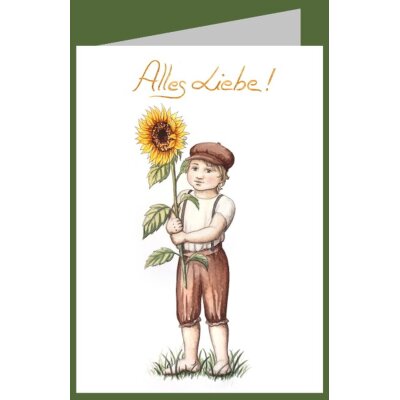 Raphaela Berendt. Blumenjunge - Alles Liebe