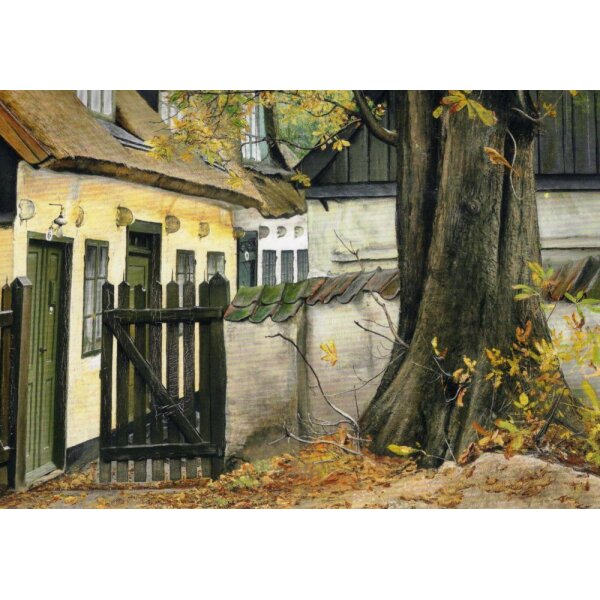 Lauritz Andersen Ring. Der alte Kastanienbaum am Tor, 1929