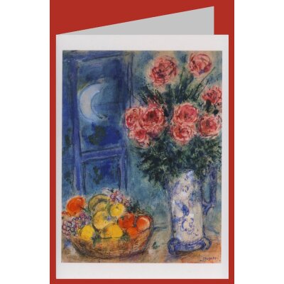 Marc Chagall. Blumenstrauß und Früchte, 1956/57
