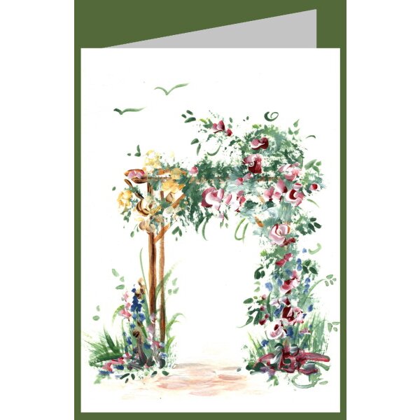 Hildegard Johanna Seeger. Blumenranke, 2019