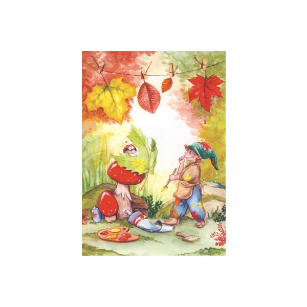 Franziska Ludwig. Zwerg Wunschbunt im Herbst