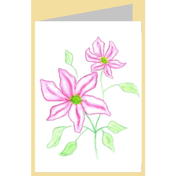 Franziska Seehausen. Clematis für Christiane