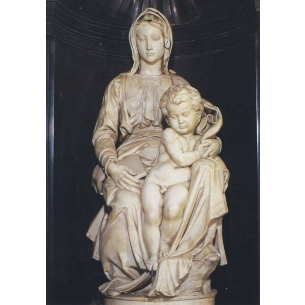 Michelangelo. Madonna von Brügge, um 1512