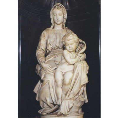 Michelangelo. Madonna von Brügge, um 1512