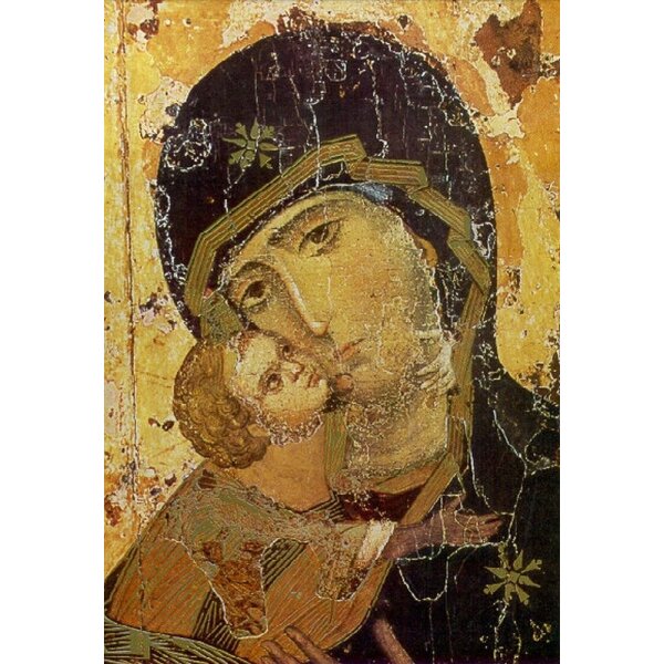 Ikone. Muttergottes von Wladimir