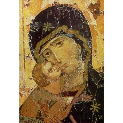 Ikone. Muttergottes von Wladimir