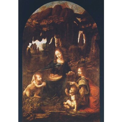 Leonardo da Vinci. Felsgrotten-Madonna