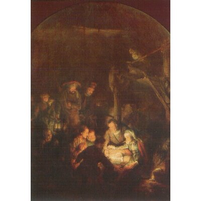 Rembrandt. Anbetung der Hirten, 1646