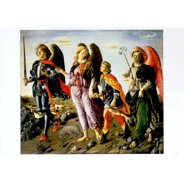 Francesco Botticini. Tobias und die Erzengel