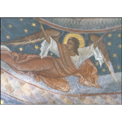 Erzengel Michael. Moldovita, Klosterkirche, Rumänien