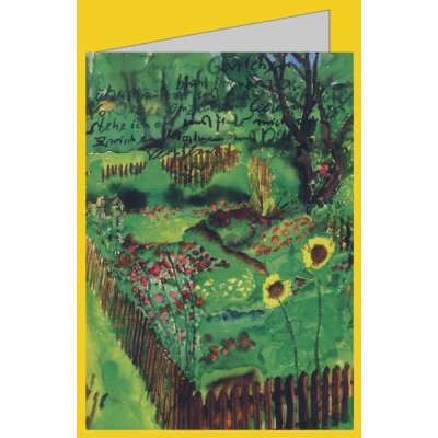 Günter Grass. In ihrem Gärtchen