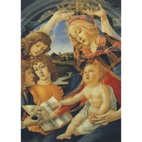 Sandro Botticelli. Madonna del Magnificat