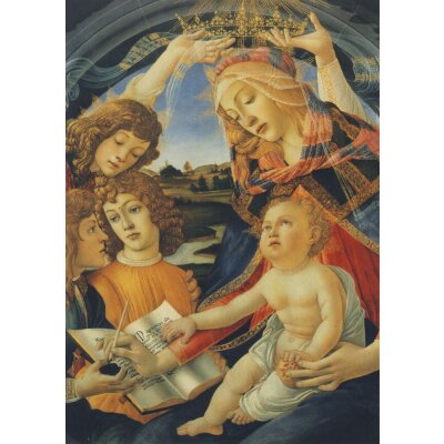Sandro Botticelli. Madonna del Magnificat